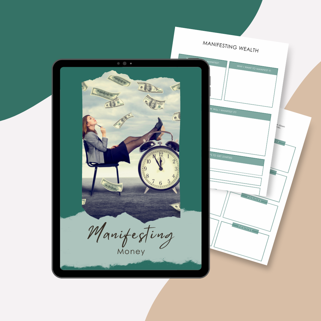 Werbeplakat für Money Manifestation